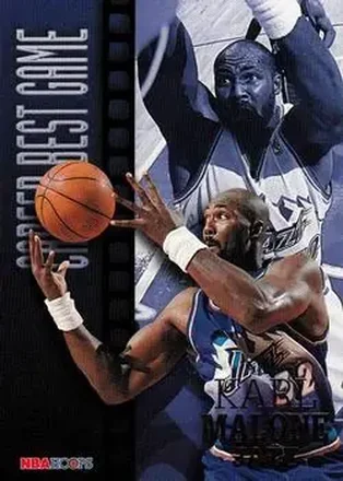 1996-97 Hoops #338 Karl Malone