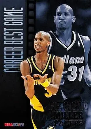 1996-97 Hoops #339 Reggie Miller