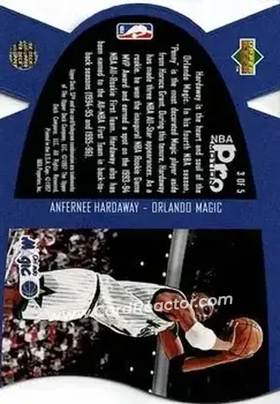 Back of Anfernee Hardaway