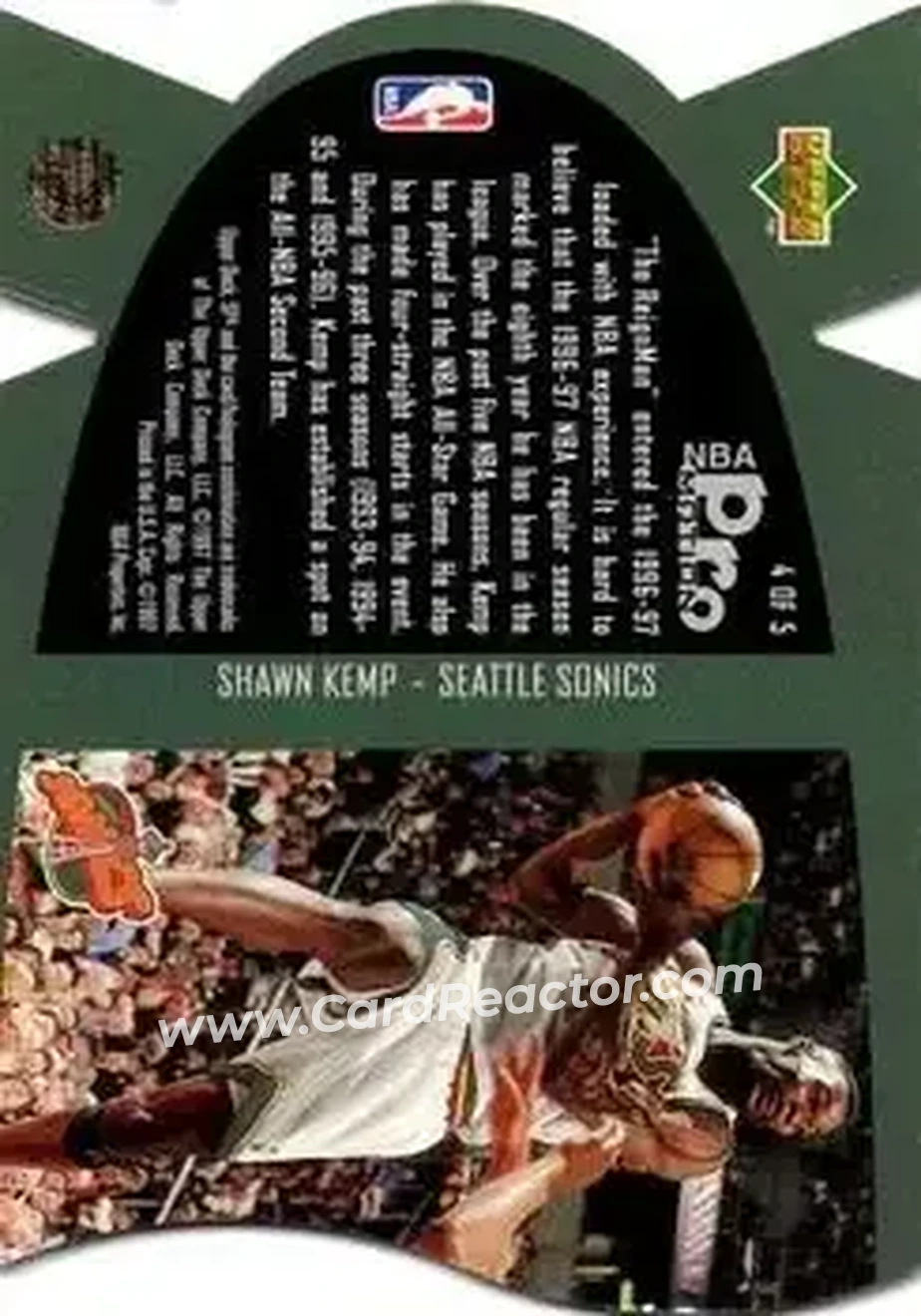 Back of Shawn Kemp