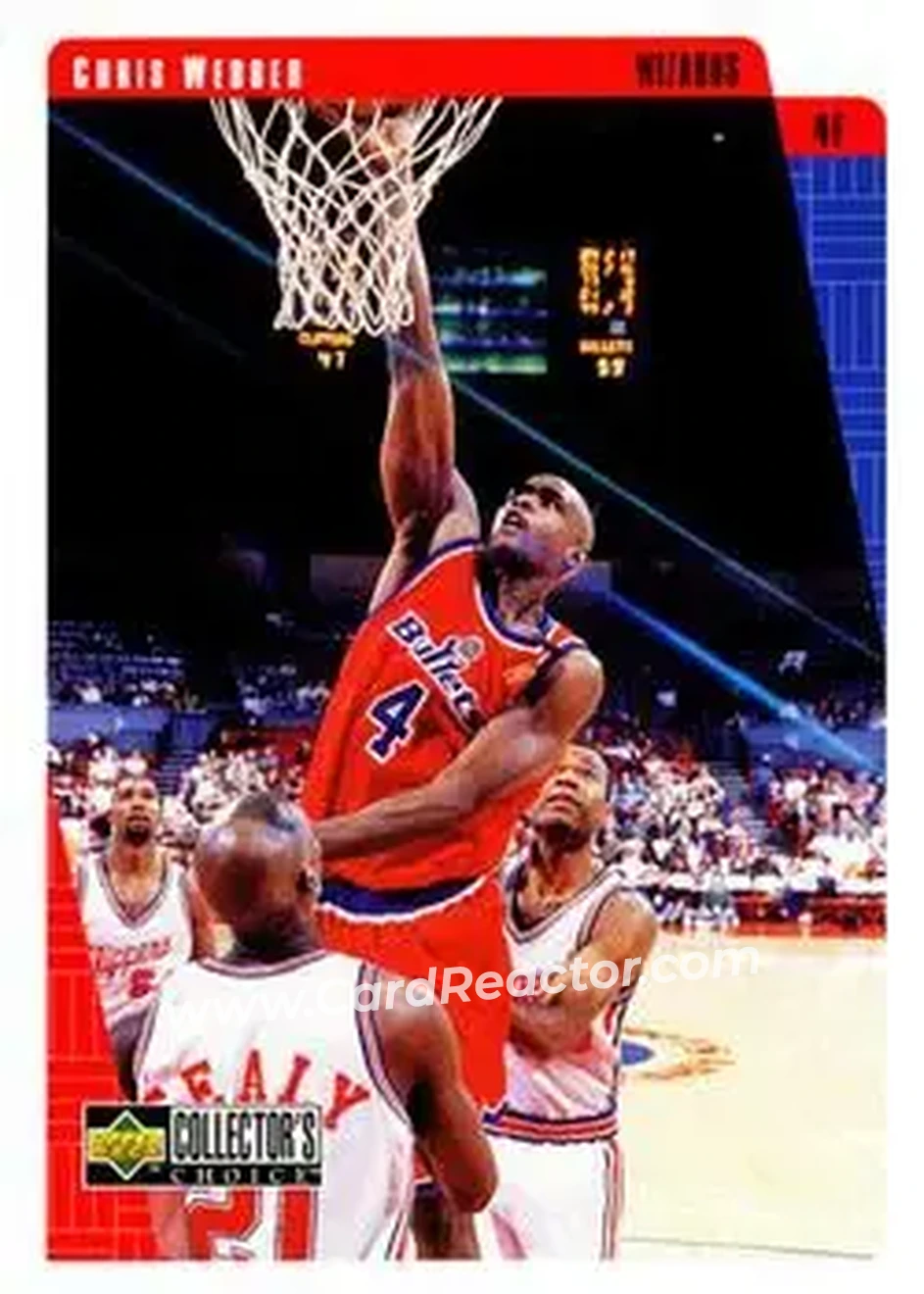 Front of Chris Webber