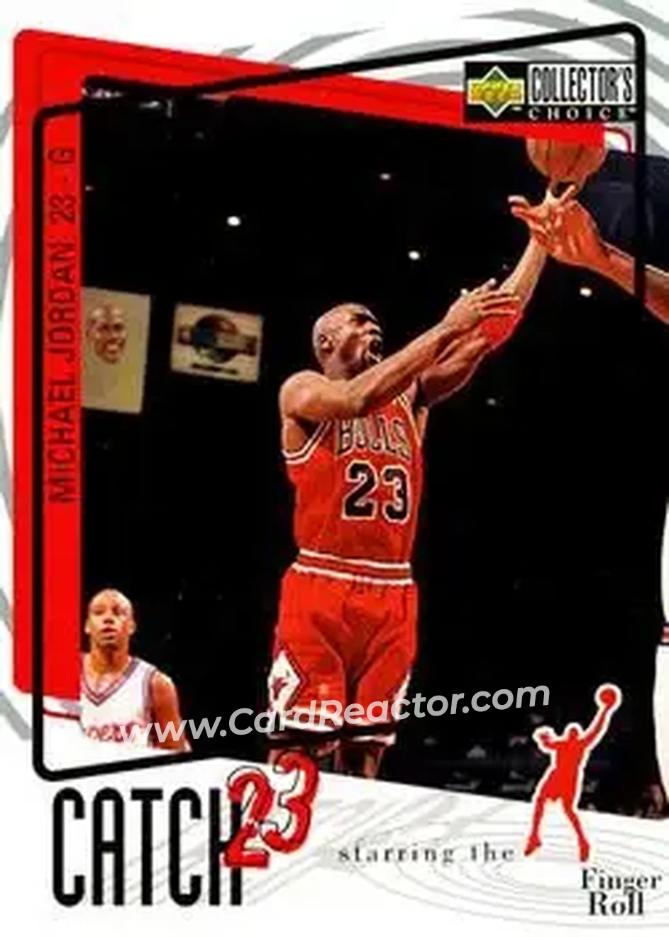 Front of Michael Jordan