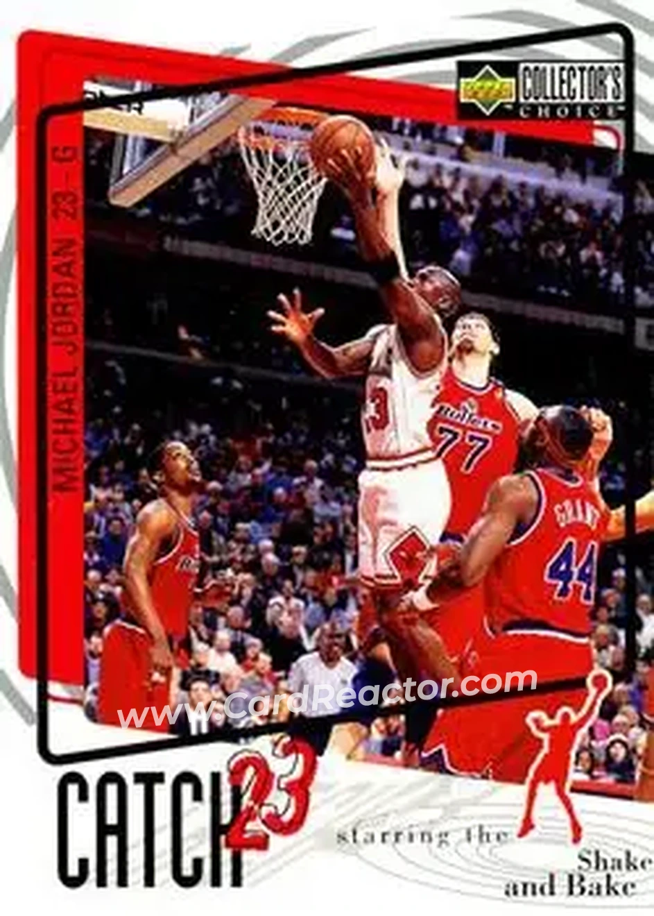 Front of Michael Jordan
