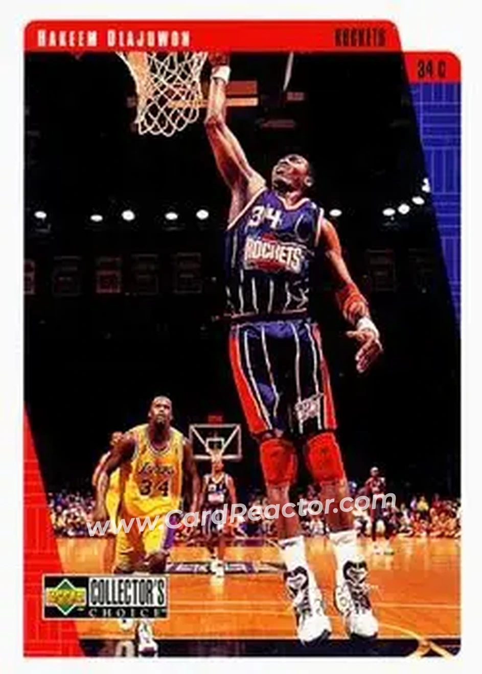 Front of Hakeem Olajuwon