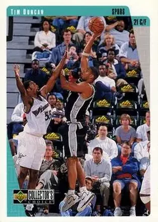 1997-98 Collector's Choice #323 Tim Duncan