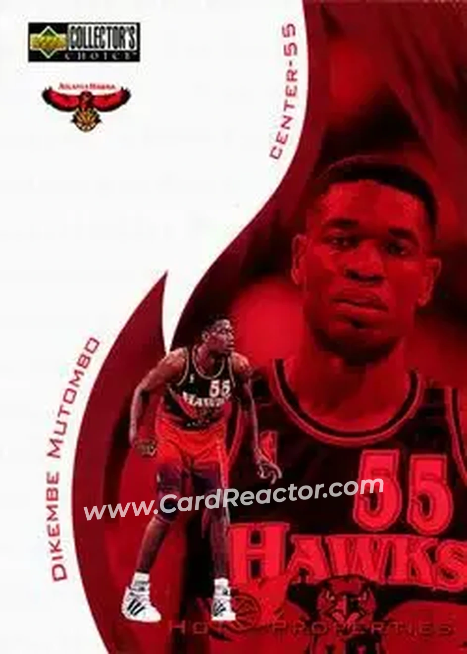 Front of Dikembe Mutombo