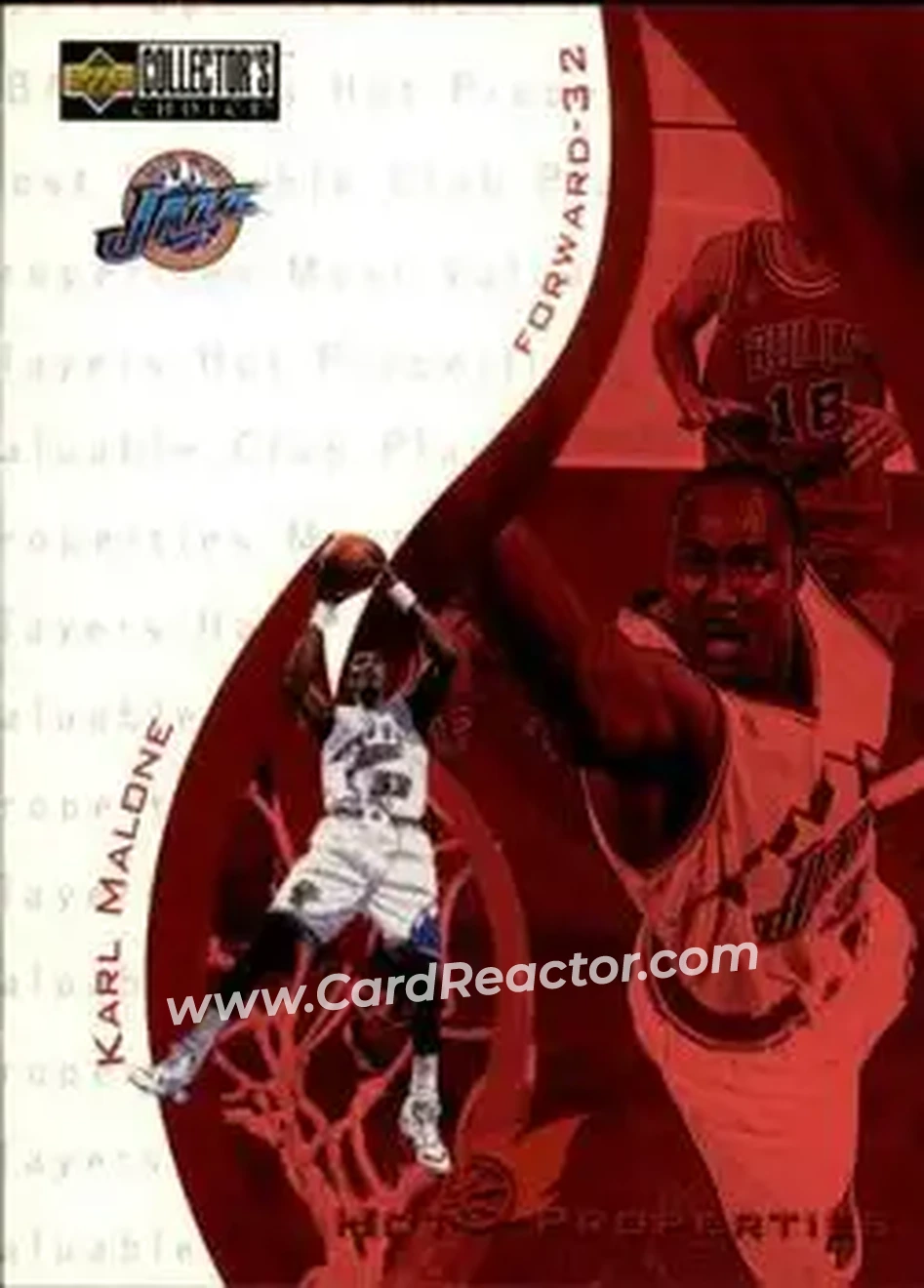 Front of Karl Malone