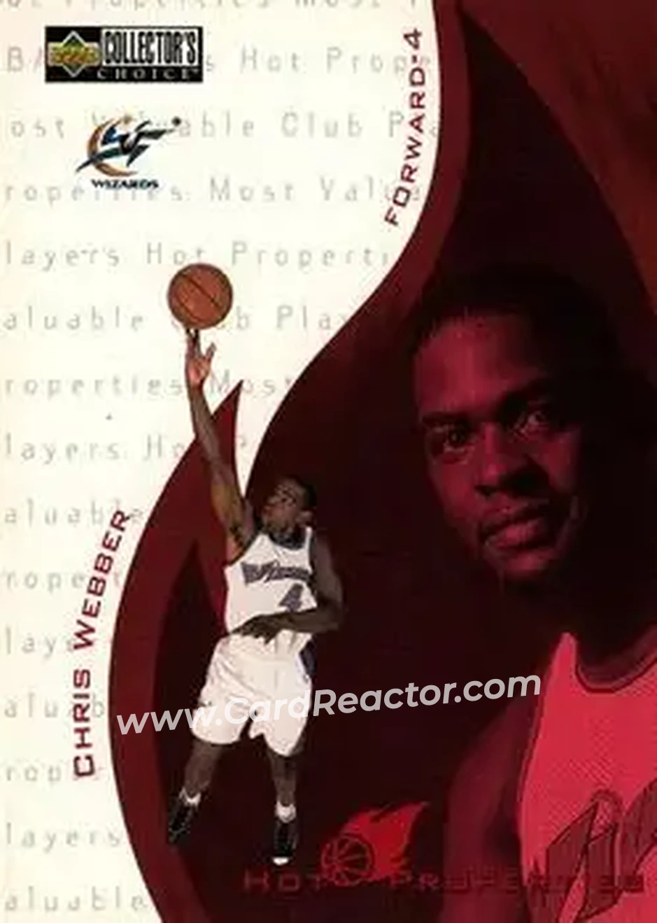 Front of Chris Webber