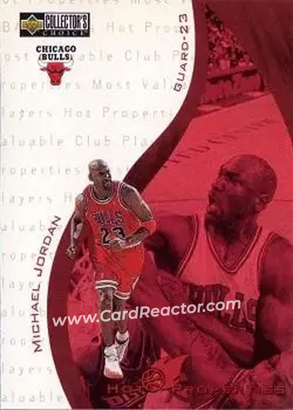 Front of Michael Jordan