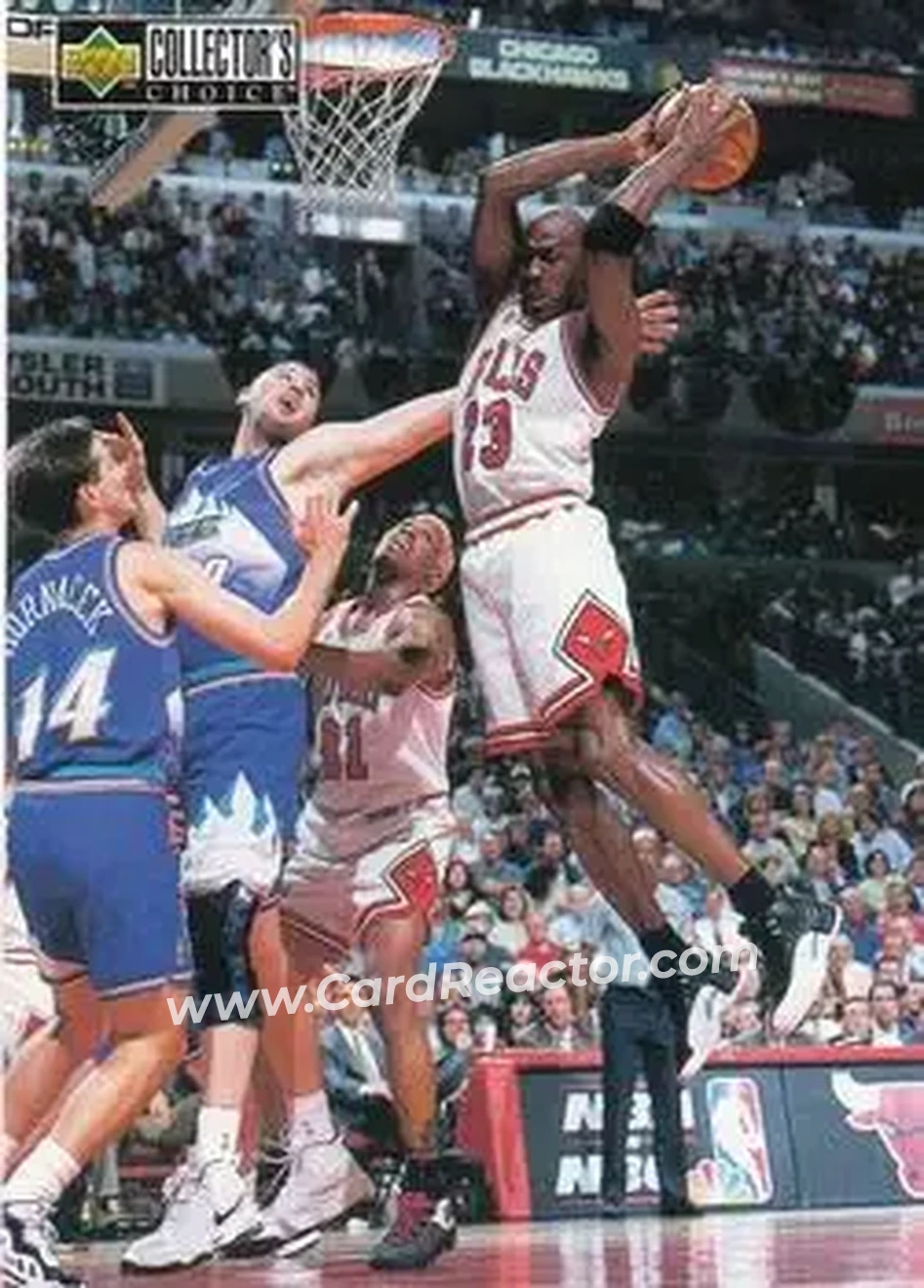 Front of Michael Jordan