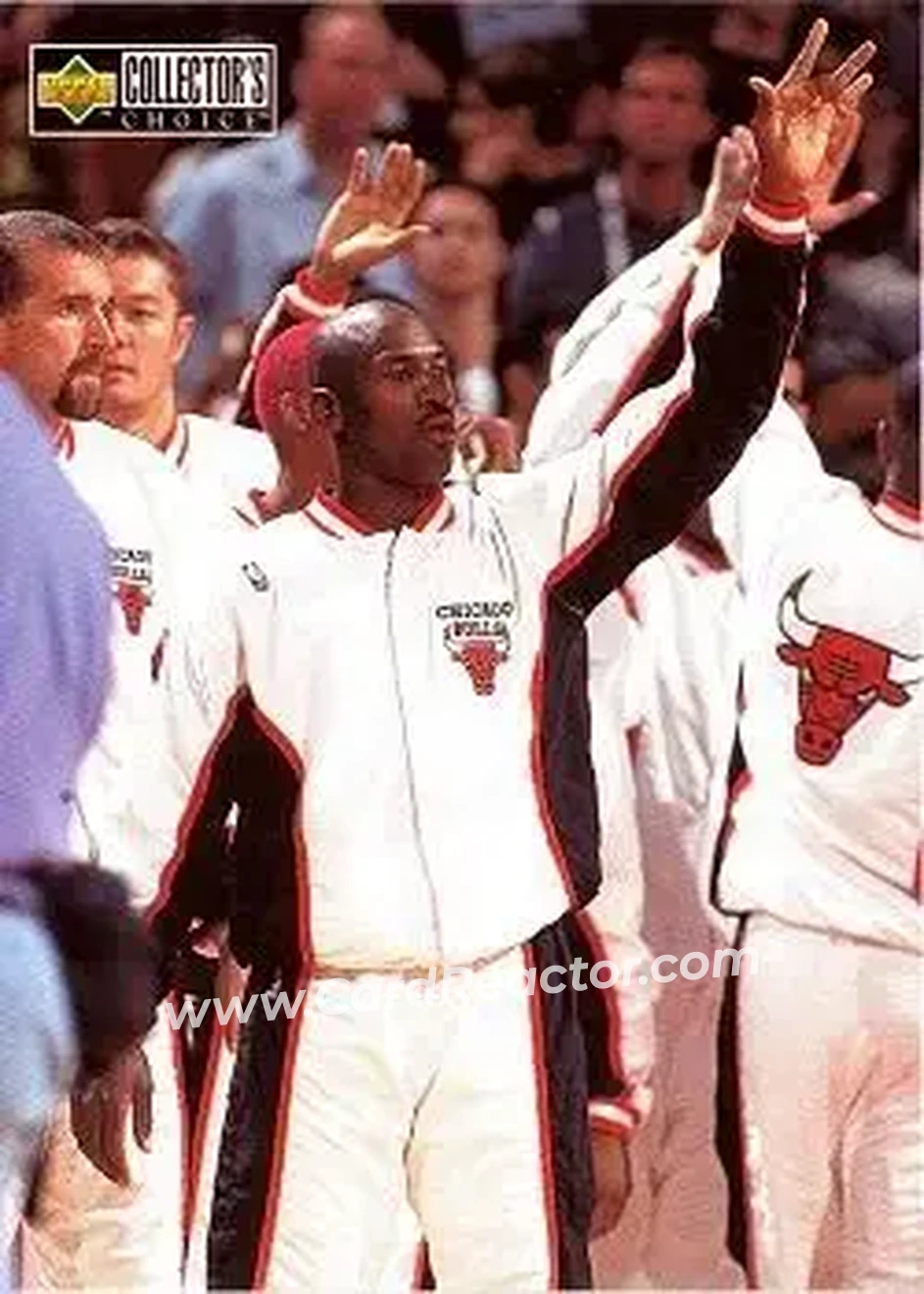 Front of Michael Jordan