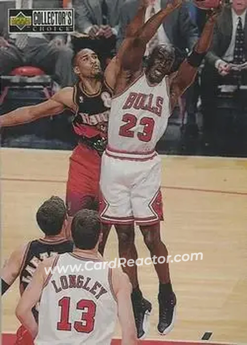 Front of Michael Jordan