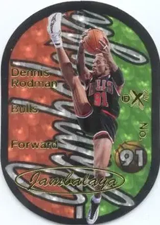 1997-98 E-X2001 #3 JB Jambalaya Dennis Rodman