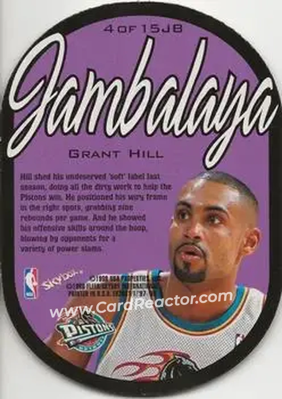 Back of Grant Hill