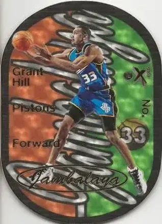1997-98 E-X2001 #4 JB Jambalaya Grant Hill