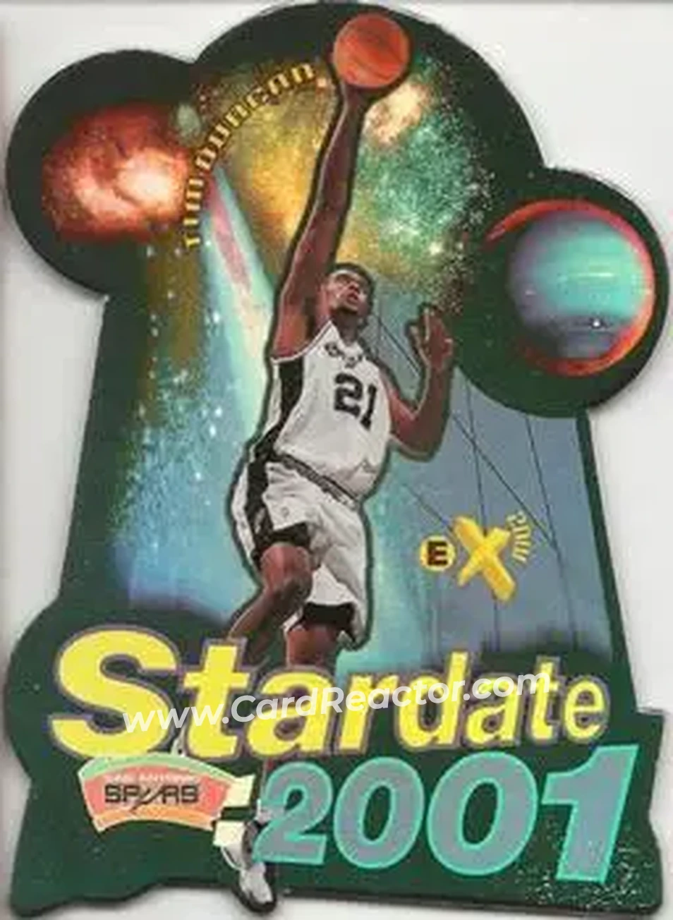 Front of Tim Duncan