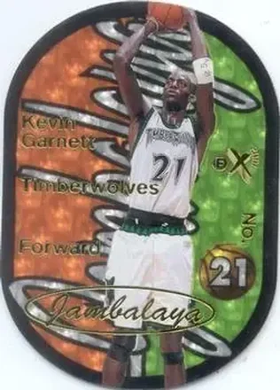 1997-98 E-X2001 #5 JB Jambalaya Kevin Garnett