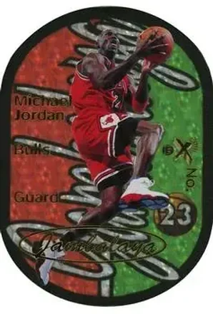 1997-98 E-X2001 #6 JB Jambalaya Michael Jordan