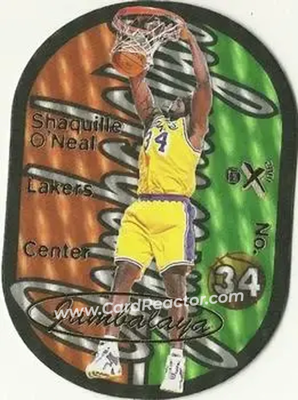 Front of Shaquille O'Neal