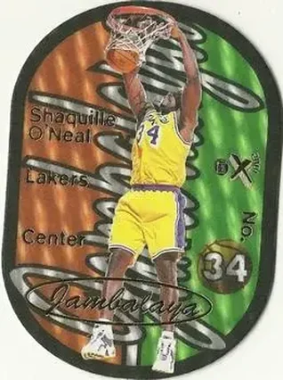 1997-98 E-X2001 #7 JB Jambalaya Shaquille O'Neal