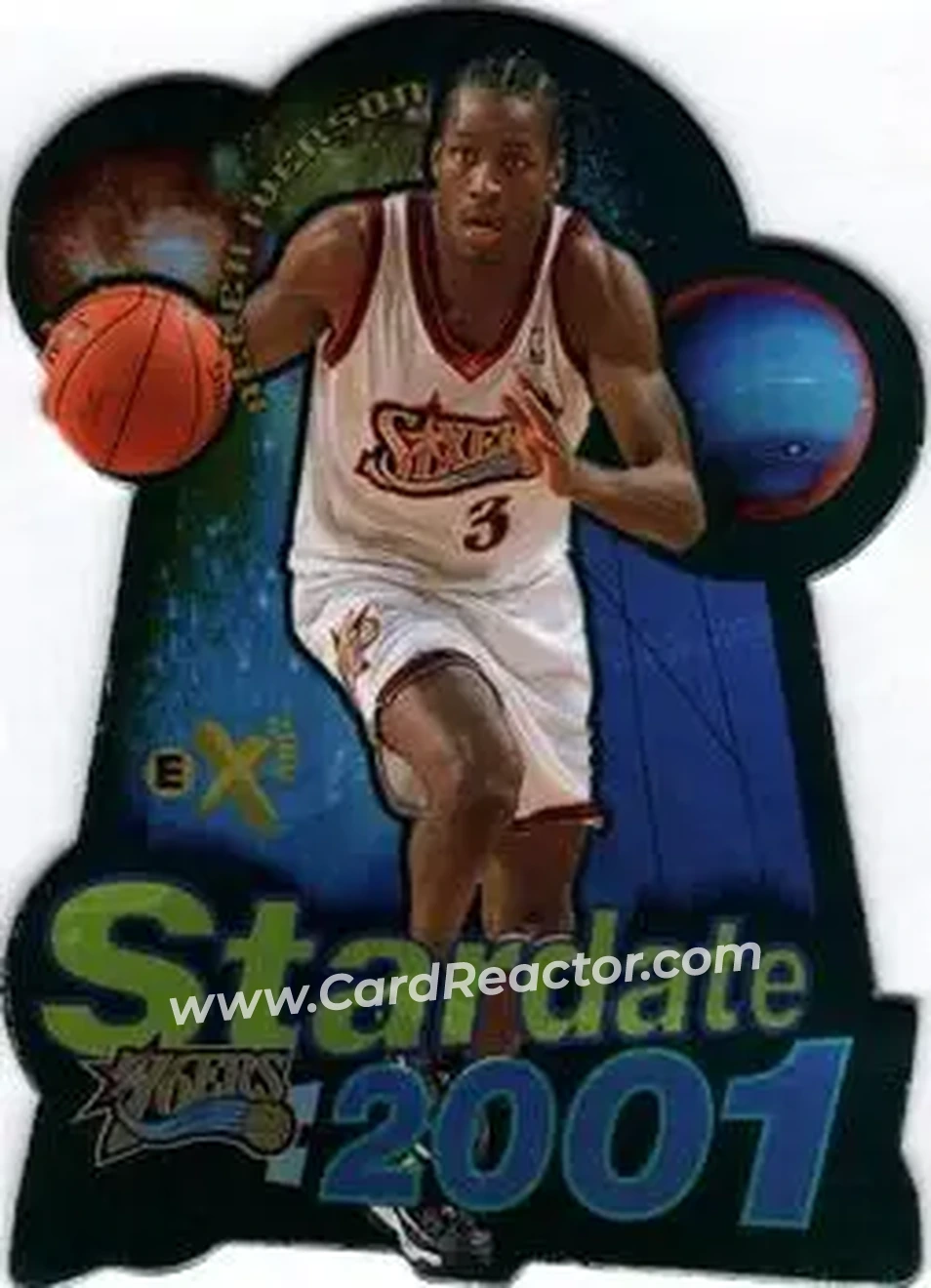 Front of Allen Iverson