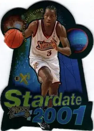 1997-98 E-X2001 #7 SD Star Date 2001 Allen Iverson