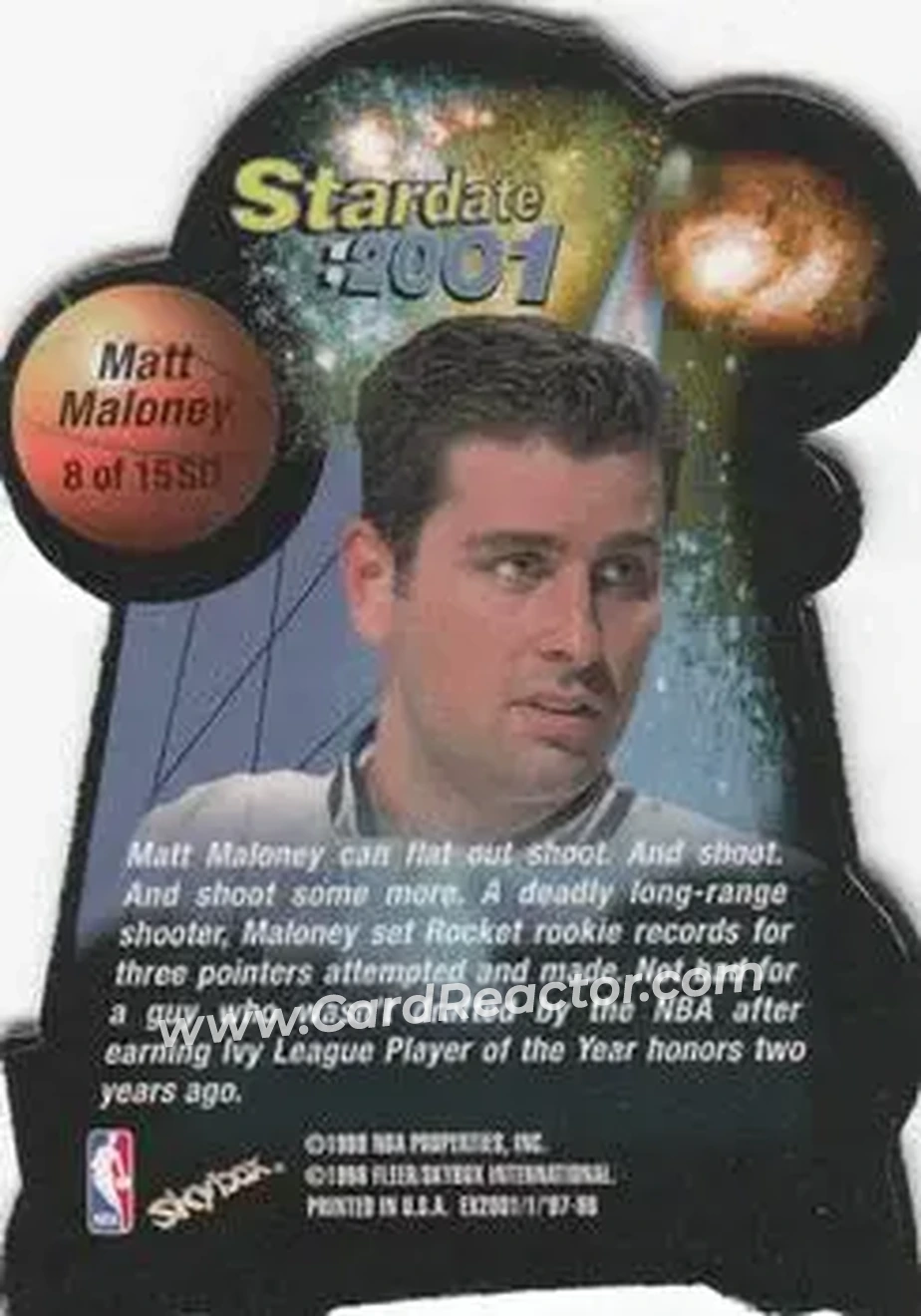 Back of Matt Maloney