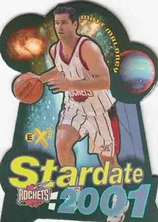 1997-98 E-X2001 #8 SD Star Date 2001 Matt Maloney