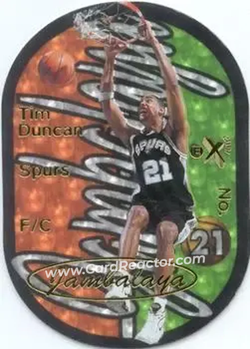 Front of Tim Duncan