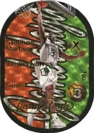 1997-98 E-X2001 #10 JB Jambalaya Stephon Marbury