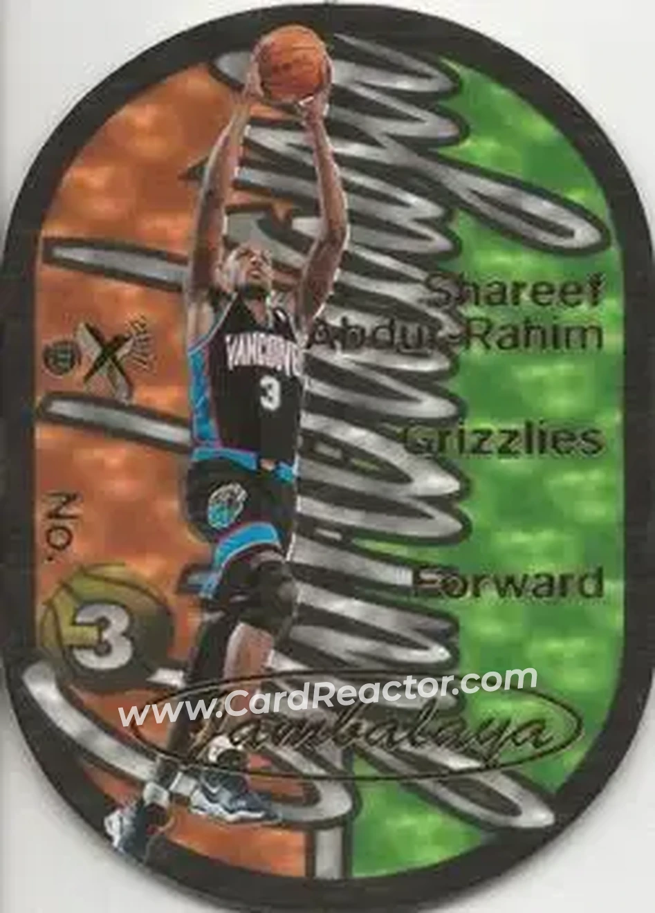 Front of Shareef Abdur-Rahim