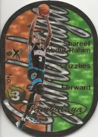 1997-98 E-X2001 #11 JB Jambalaya Shareef Abdur-Rahim