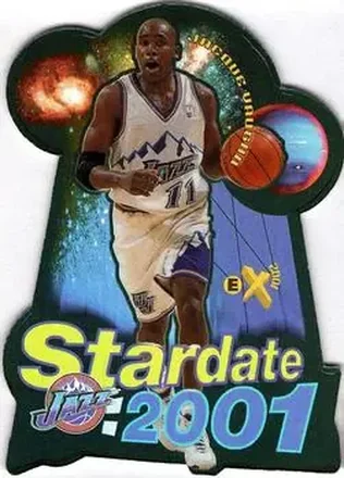 1997-98 E-X2001 #14 SD Star Date 2001 Jacque Vaughn