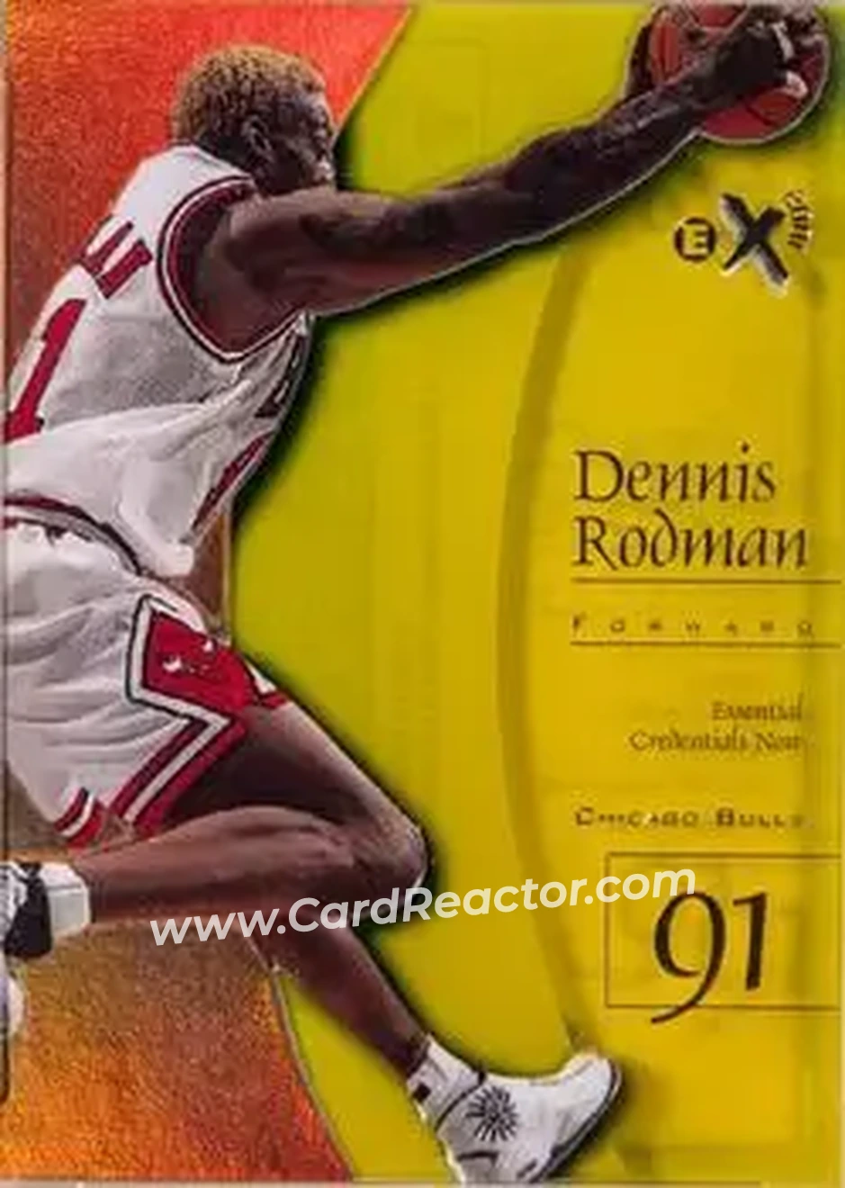 Front of Dennis Rodman
