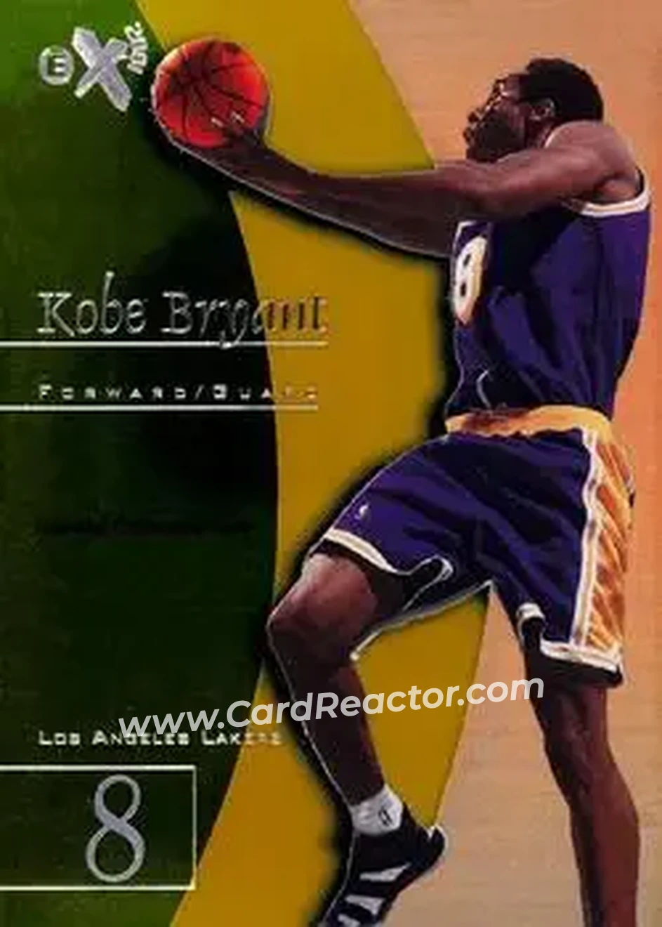 Front of Kobe Bryant