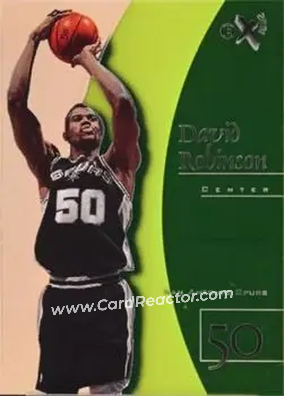 Front of David Robinson
