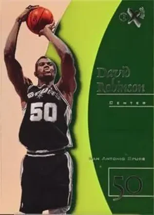 1997-98 E-X2001 #18 Essential Credentials Now David Robinson