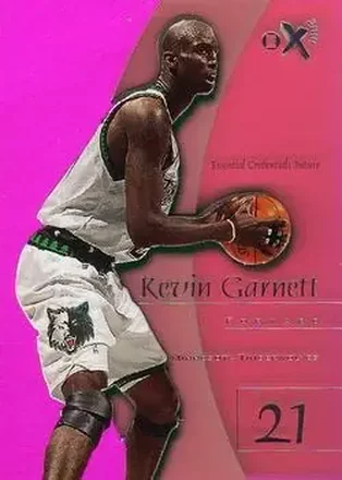 1997-98 E-X2001 #2 Essential Credentials Future Kevin Garnett