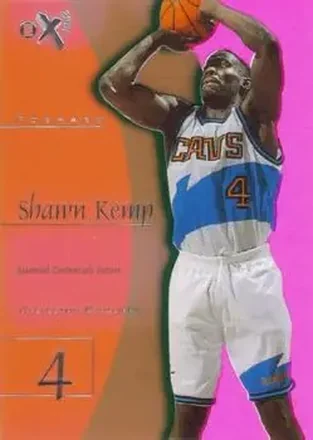 1997-98 E-X2001 #6 Essential Credentials Future Shawn Kemp