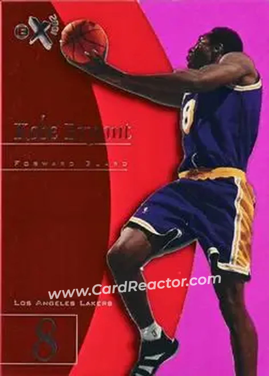 Front of Kobe Bryant