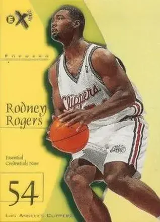 1997-98 E-X2001 #38 Essential Credentials Now Rodney Rogers