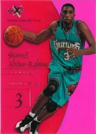 1997-98 E-X2001 #14 Essential Credentials Future Shareef Abdur-Rahim