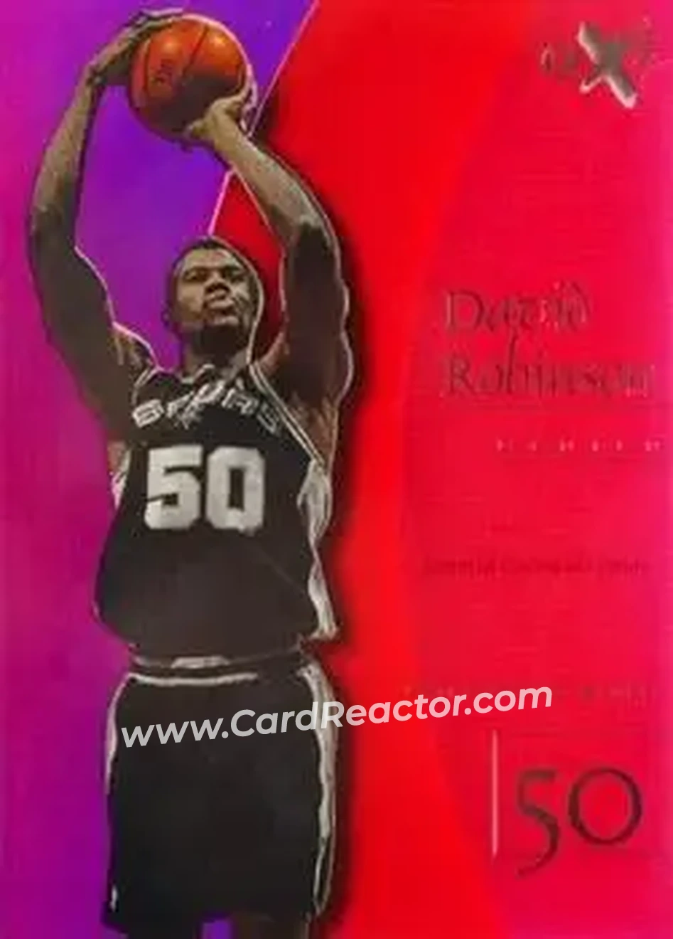 Front of David Robinson