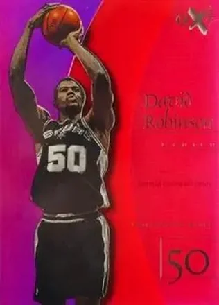 1997-98 E-X2001 #18 Essential Credentials Future David Robinson