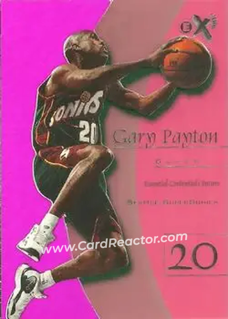 Front of Gary Payton