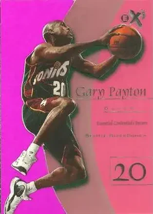 1997-98 E-X2001 #23 Essential Credentials Future Gary Payton