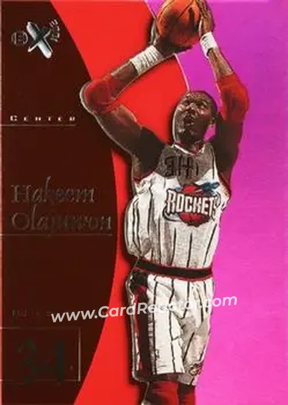 Front of Hakeem Olajuwon