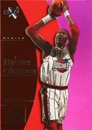 1997-98 E-X2001 #25 Essential Credentials Future Hakeem Olajuwon