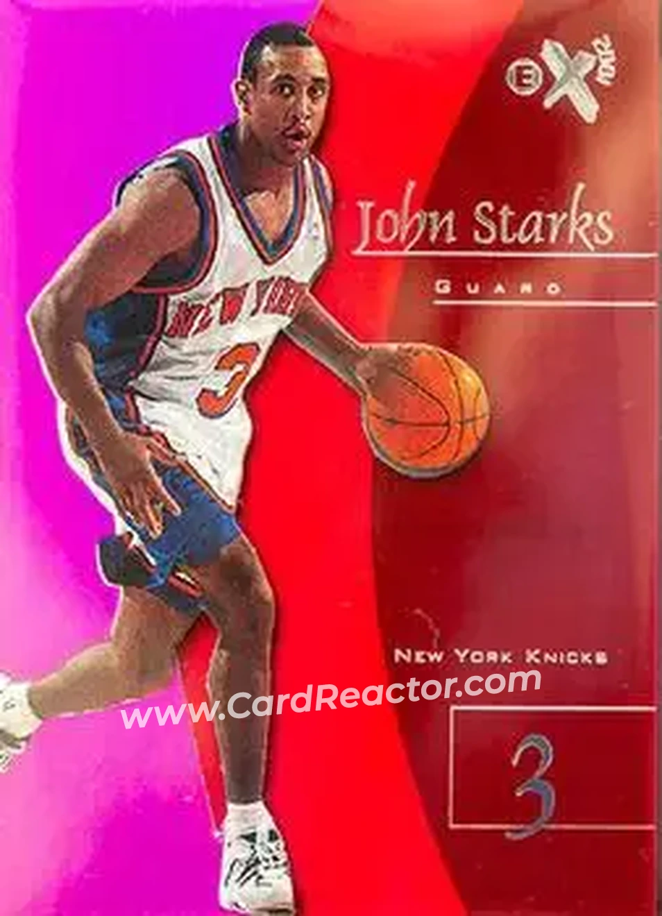 Front of John Starks