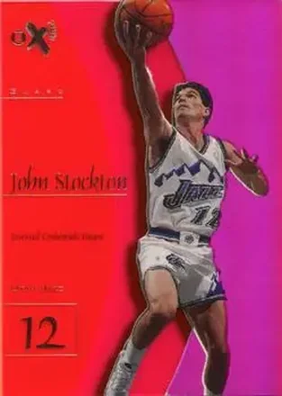 1997-98 E-X2001 #27 Essential Credentials Future John Stockton
